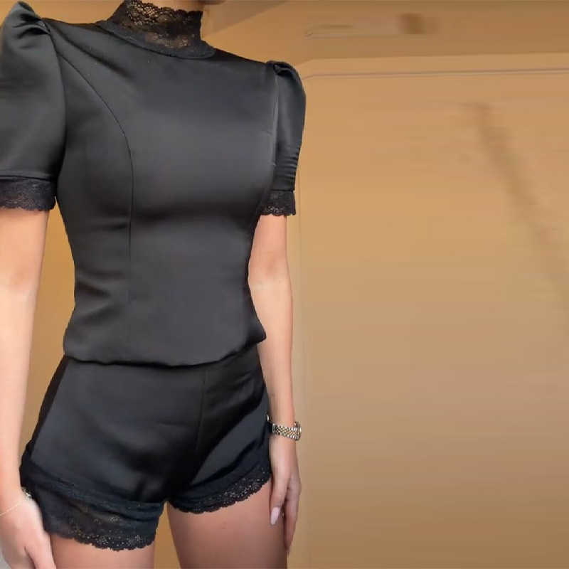 Blouse Off Shoulder - Novos Conjuntos de Top Curto com