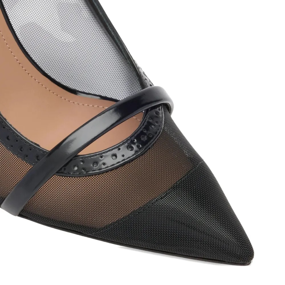 Sandálias de salto de malha de - Sandal Strappy Heeled avaliação e preço