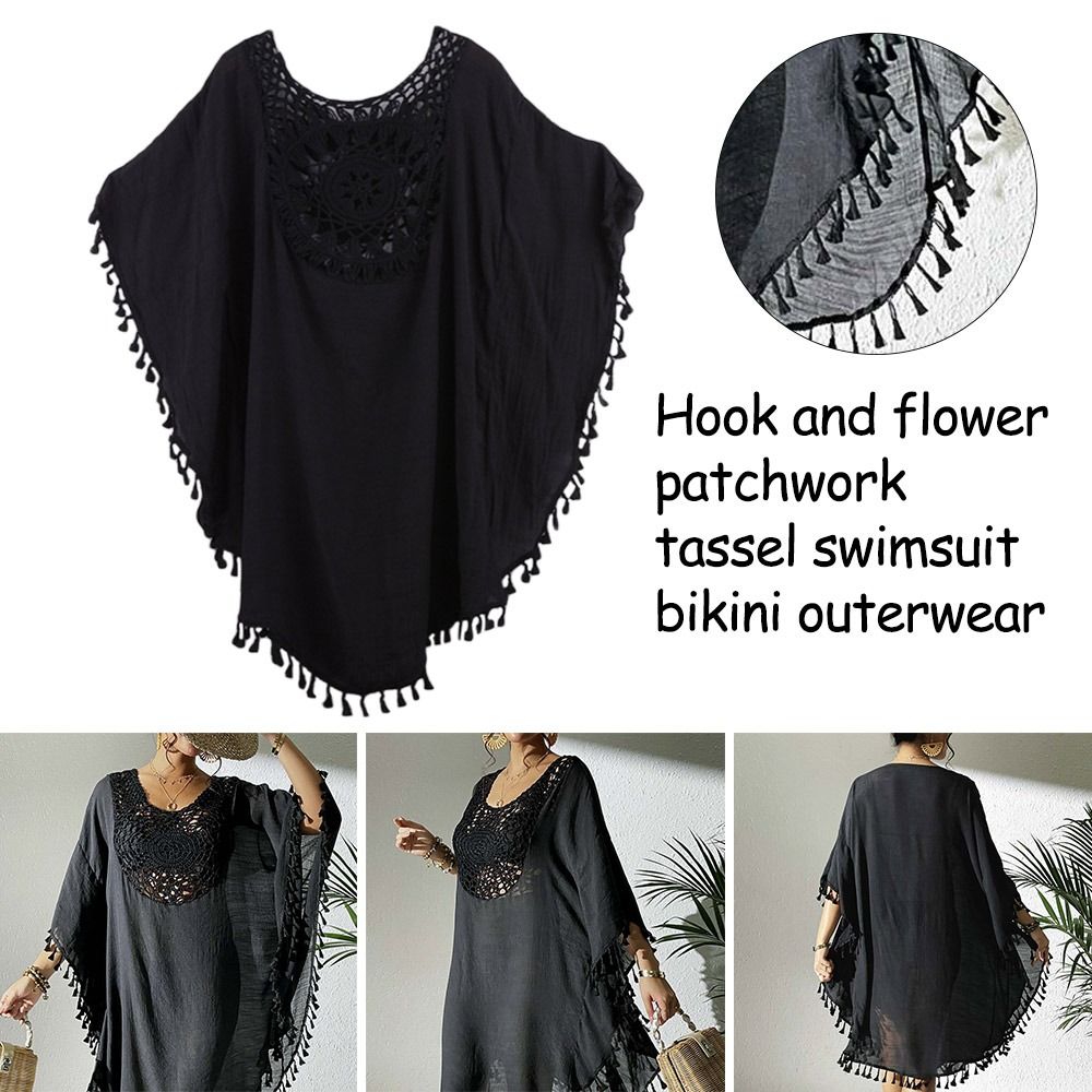 Vestido de Praia com Decote Qu - Cover Up Kaftan avaliação e preço